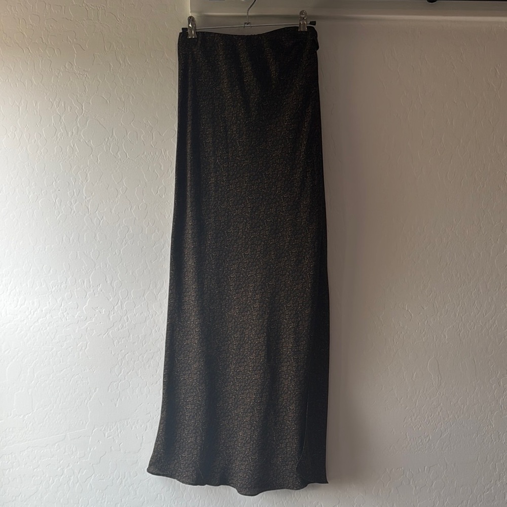 Elegant Black Maxi Skirt